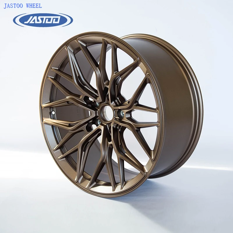 22 Inch Elegant Matte Bronze Alloy Wheel For Porsche