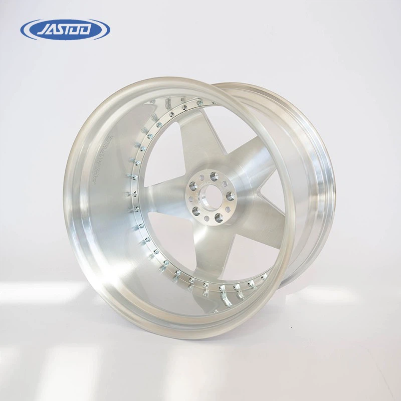 21Inch Polished And Brushed 2 Piece Forged Wheels For Ferrari