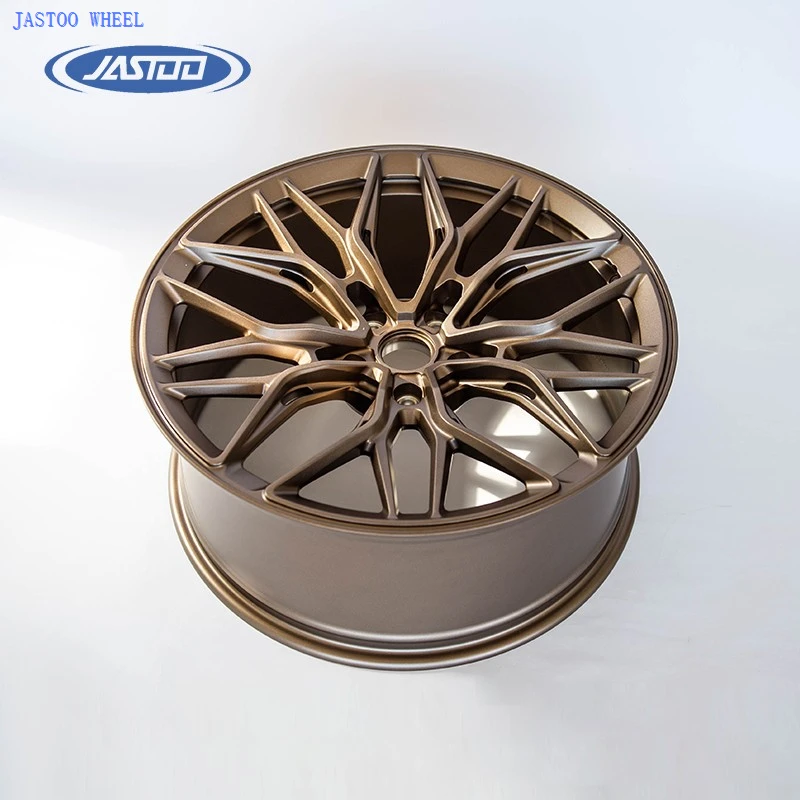 22 Inch Elegant Matte Bronze Alloy Wheel For Porsche