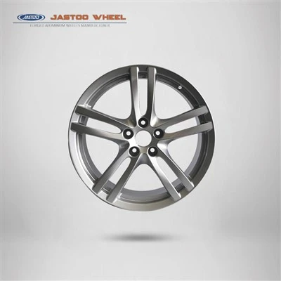 Geschmiedetes 18x8 silbernes Autorad für SAAB